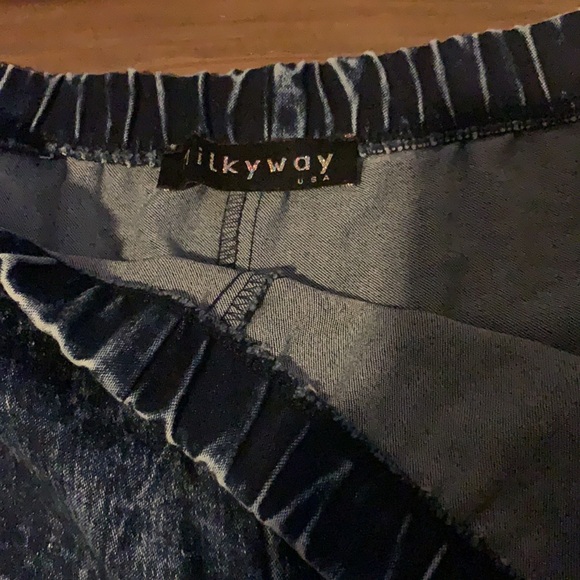 Milky Way USA Jean Shorts Size Size 1X - Picture 4 of 8